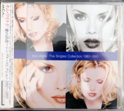 Kim Wilde-The Singles Collection 1981-1993 Greatest Hits Album Japan CD,OBI,rare Foto 1 de 4