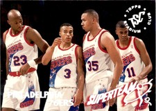 1994-95 Stadium Club Super Teams Philadelphia 76ers Philadelphia 76ers #20