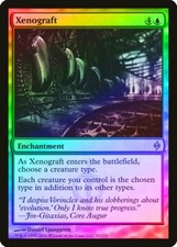 Xenograft FOIL New Phyrexia NM Blue Rare MAGIC THE GATHERING MTG CARD ABUGames