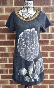 Jasmine London Dress, Size Large, Grey #SUA5 - Picture 1 of 10