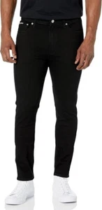 Men's Calvin Klein Deep Black Skinny High Stretch Jeans 34X32 - Picture 1 of 2