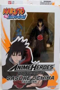 Naruto Shippuden 6 Inch Figure Anime Heroes - Sasuke Uchiha Akatsuki Version - Picture 1 of 2