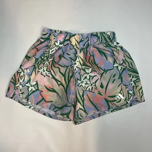 Adidas Girl's Running Shorts SZ XL 16 Drawstring & Elastic Waist, lined - Picture 1 of 6