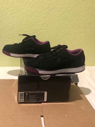 Nike Air Jordan Ragazze Sky High Retro Low 454129 005 Taglia 5.5 Y