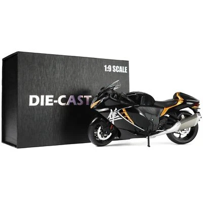 1:9 Suitable for gift giving Gift box GSX R1000R motorcycle model alloy die-cast - Image 1 of 4