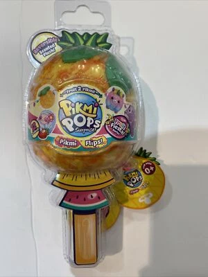 Nuevo Fruit Fiesta Pikmi Pops Sorpresa Sandía Flips Peluche Perfumado Reversible Foto 1 de 3