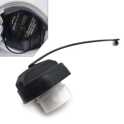 Fuel Tank Gas Cap For Jeep Dodge Chrysler 1999-2019 Non-Locking W/Tether Black - Image 1 of 4