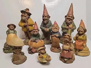 Lote de 10 figuras de colección firmadas por Tom Clark gnomo numeradas de los años 80 - Imagen 1 de 24