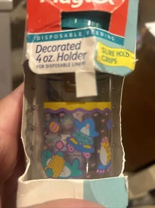 Vtg Playtex Baby Bottle Sea Life 4oz - Picture 1 of 6
