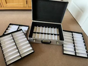 Domiciliary Glasses Dispensing Aluminium Storage Case Briefcase For 64 Frames. - Picture 1 of 4