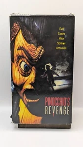 Pinocchio's Revenge (VHS, 1996) Rosalind Allen Horror Vhs RARE - Imagen 1 de 4