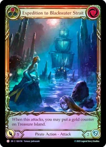 FAB COLD FOIL Expedición al Estrecho de Blackwater (Arte Extendido) - Paquete del Tesoro - Imagen 1 de 1