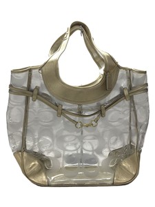 coach clear plastic handbolsas
