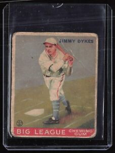 Jimmy Dykes 1933 Goudey Baseball Card #6