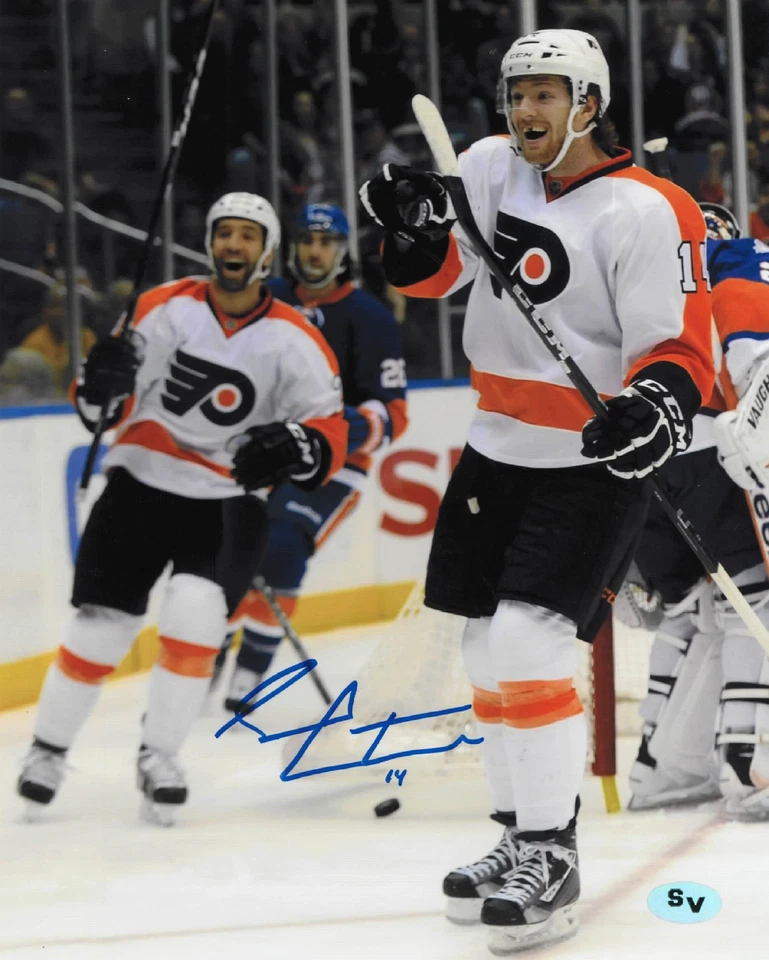 Foto firmada autografiada por Sean Couturier de 8x10 Philadelphia Flyers (JSA PSA Pass)  Foto 1 de 1