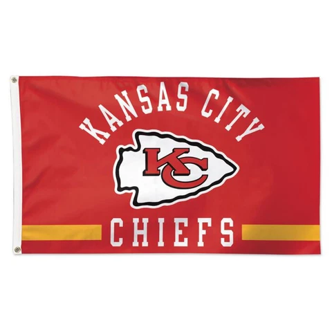 Kansas City Chiefs Classic 2 Flag - Deluxe 3' X 5' Cover