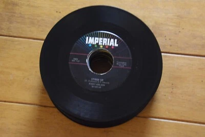 RICKY NELSON "WAITIN IN SCHOOL / STOOD UP" 45 RPM 7" RECORD IMPERIAL [4B3-62] - Image 1 of 4