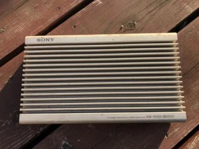 Raro amplificatore di potenza MOSFET SONY XM-6020 dal buon suono - Immagine 1 di 4