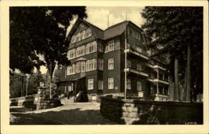 OBERHOF Thüringen DDR Postkarte VDK-Erholungsheim Hauptgebäude Verlag O. Meyer - Picture 1 of 2