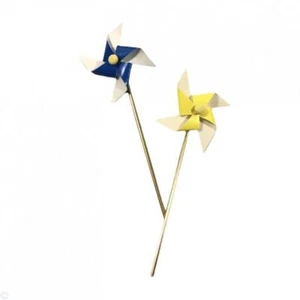 Dolls House Windmills Beach Spinner Toy Summer Holiday Garden Party Accessory - Picture 1 of 9