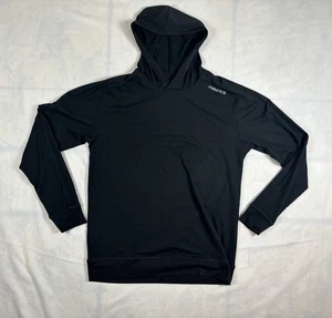 Suéter Fabletics Día de Entrenamiento Ligero con Capucha para Hombres S Elástico Negro - Imagen 1 de 4