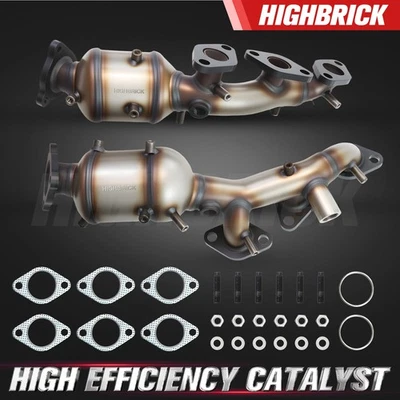 Exhaust Manifold Catalytic Converter for 2002-2004 Nissan Frontier/Xterra 3.3L - Image 1 of 4