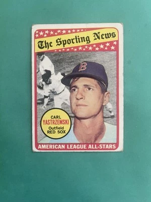 1969 Topps The Sporting News Carl Yastrzemski #425 Good  - Image 1 of 2