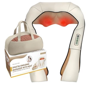FIVE S FS8801 Massaggiatore Shiatsu Collo e Schiena con Calore Massaggio Impastamento Profondo... - Foto 1 di 9