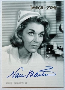 Nan Martin Autograph A-46 from The Twilight Zone Series 3, 2002 - Picture 1 of 2