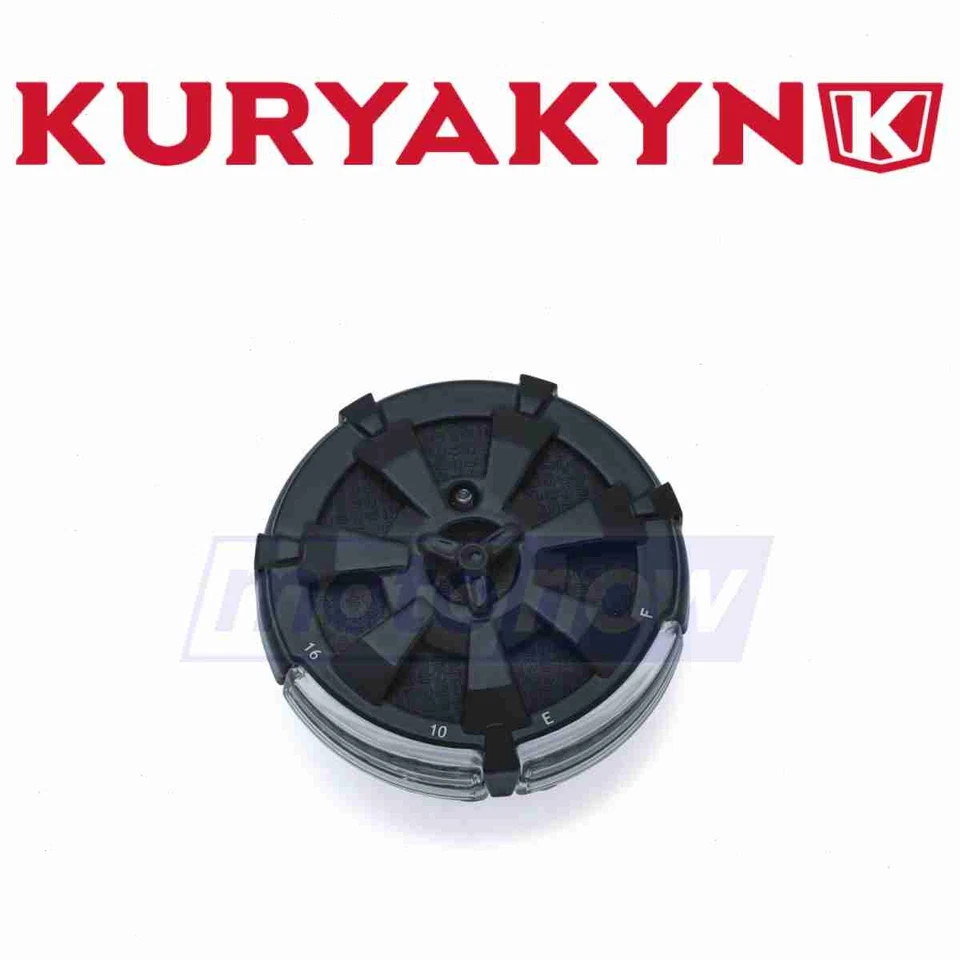 Kuryakyn Alley Cat LED Fuel and Battery Gauge for 2012-2017 Harley Davidson aw Foto 1 de 4