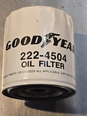 FILTRO DE ACEITE Goodyear 222-4504 Original Nuevo Foto 1 de 2
