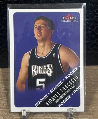 Fleer Tradition 2000-01 - Novato Hedo Turkoglu #252 (RC) Kings Foto 1 de 2