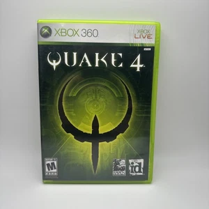 Quake 4 (Microsoft Xbox 360, 2005) CIB komplett mit Bonus Disc - sehr guter Zustand - Bild 1 von 15