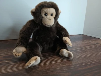 Ganz Webkinz Signature Chimpanzee 10” Plush No Code WKSS2007 - Image 1 of 4