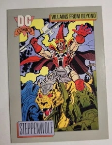 1992 Steppenwolf Card #140 DC Comics Earth's Mightiest Heroes Impel Series 1 - Picture 1 of 4
