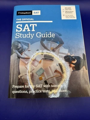The Official SAT Study Guide 2020 Edition by The College Board-1,310 Pages - Image 1 of 4