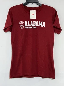 Nike Alabama Crimson Tides Vintage Styled Women Large Red T Shirt NWT - Picture 1 of 6