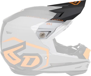 CASCOS 6D para visera ATR-2 - Delta - naranja neón 72-6123 - Imagen 1 de 1