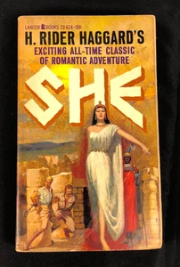 SHE von H. Rider Haggard Vintage 1961 Taschenbuch Lancer Bücher - Bild 1 von 10