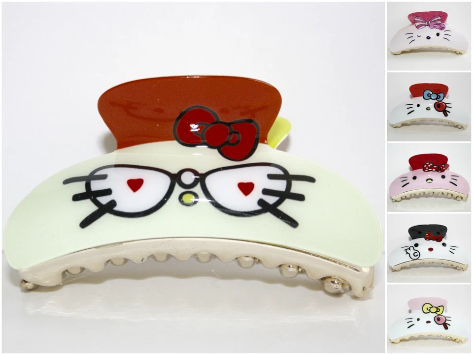 HELLO KITTY MEDIUM HAIR CLAWS - Image 1 of 1
