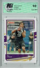 K.J. Osborn 2020 Donruss #252 Rookie Card PGI 10