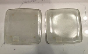 Glass Candle Plates (2) NWT - Picture 1 of 5