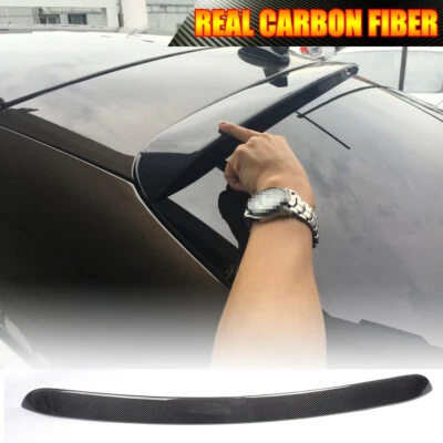 Asa de spoiler traseira de teto de carbono real para Mercedes C292 GLE350 GLE400 GLE63 2015-19 - Imagem 1 de 4