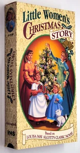 LITTLE WOMEN'S CHRISTMAS STORY VHS Tape Japanese Animated Louisa May Allcott - Imagen 1 de 3