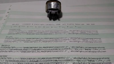 IBM Lexmark 2380 2381 79F4792 PH-90N 9-wire Printhead - Tested - Image 1 of 2