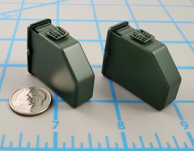 Lote de 2 contenedores de munición Soldier Story SAW escala 1/6 juguetes dragón revista revistas presa Foto 1 de 3