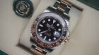 Rolex Gmt-master Ii | 126711chnr | "root Beer" Rose Gold & Oystersteel Mint Con.
