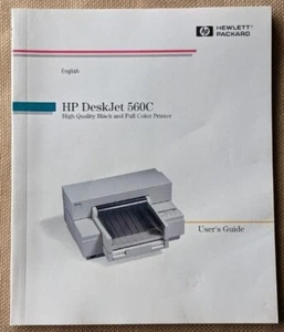 User s Guide for HP DeskJet 560C Printer  - Picture 1 of 1