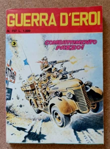 FUMETTO GUERRA D'EROI Combattimento pazzo n.757 1983 , - Picture 1 of 7
