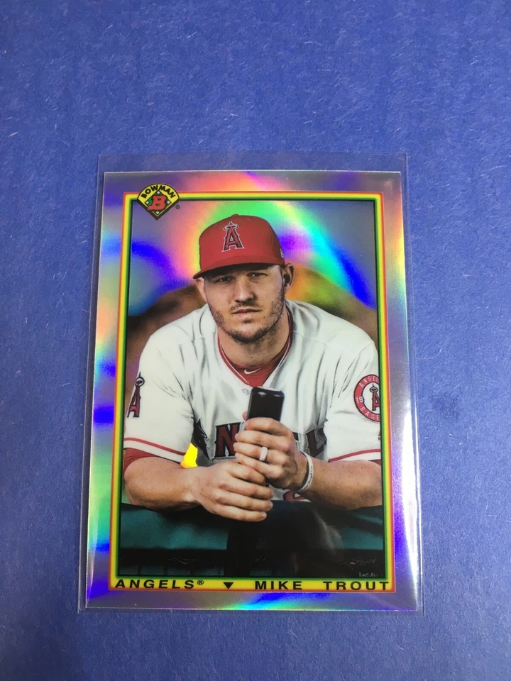 F169,679  2020 Bowman Chrome '90 Bowman #90BMT Mike Trout Los Angeles Angels - Изображение 1 из 1